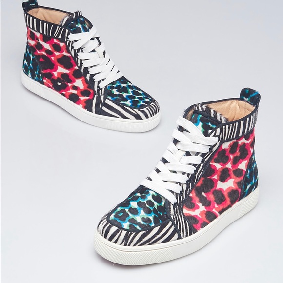 CHRISTIAN LOUBOUTIN Multicolor High-Tops - Picture 2 of 7